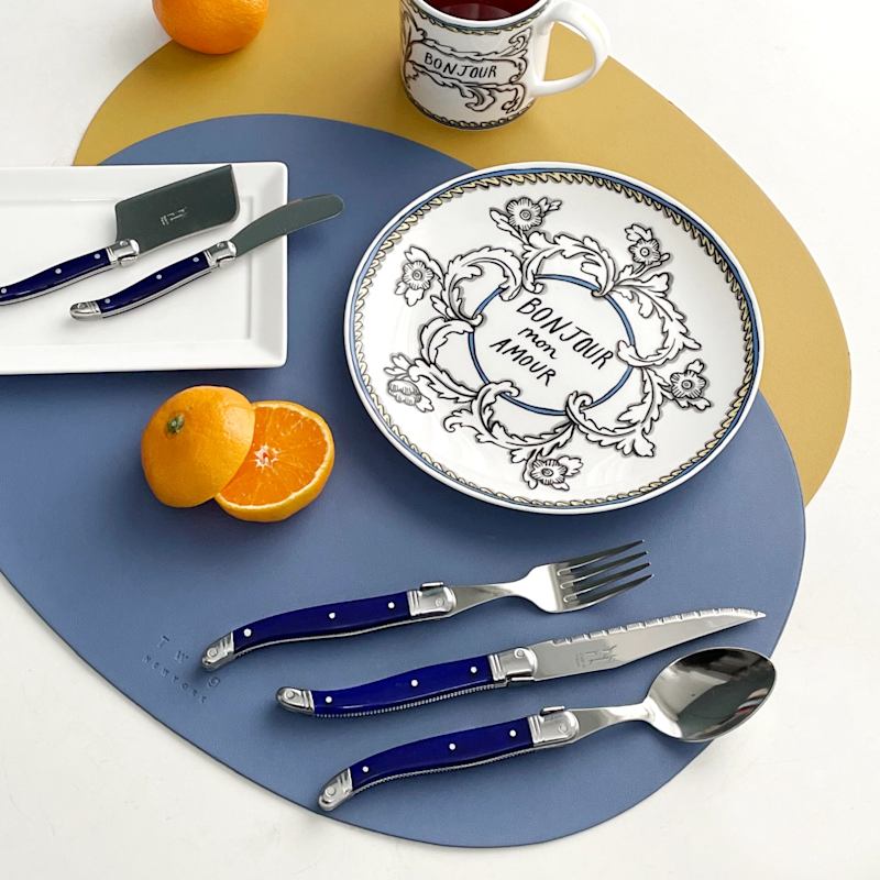 Thumbnail of Deco Placemats, Set Of Two - Light Blue image
