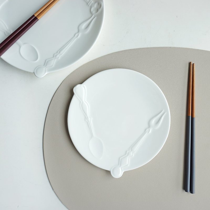 Thumbnail of Deco Placemats, Set Of Two - Light Beige image