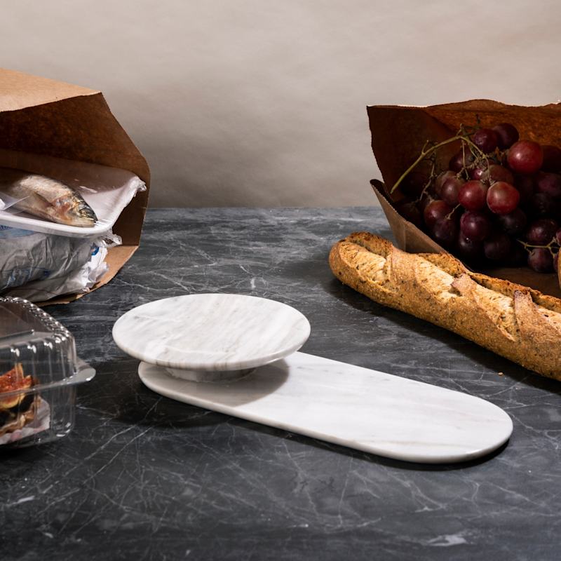 Thumbnail of Cheese Plate Sugarloaf - White Marble image