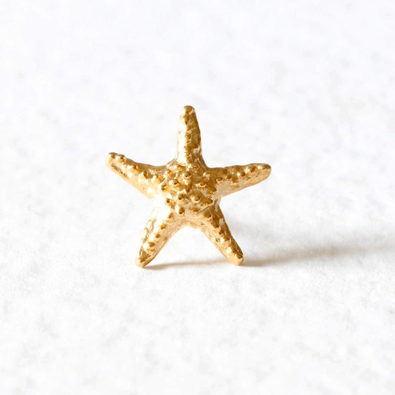 Thumbnail of Starfish Lapel Pin – Silver image