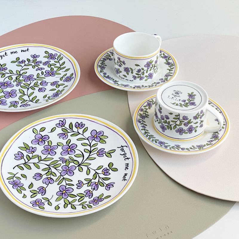 Thumbnail of Deco Placemats, Set Of Two - Ivory image