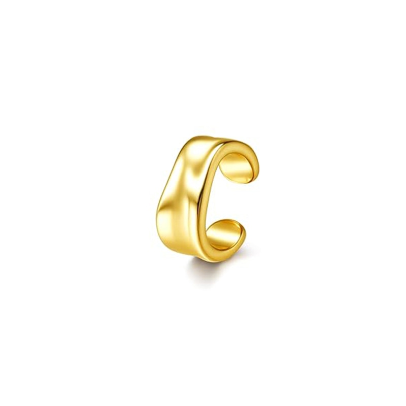Thumbnail of Textured Gold Ear Cuff image