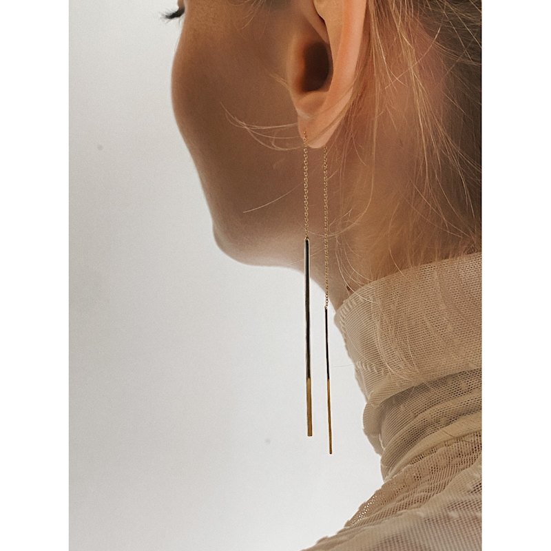 Thumbnail of Jewellery Earrings Long- Color Gold image