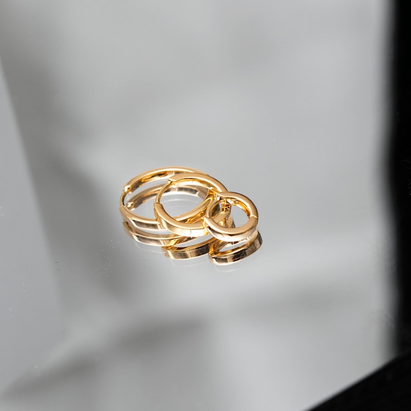 Thumbnail of Earrings Ellera Pianura Grande Gold image