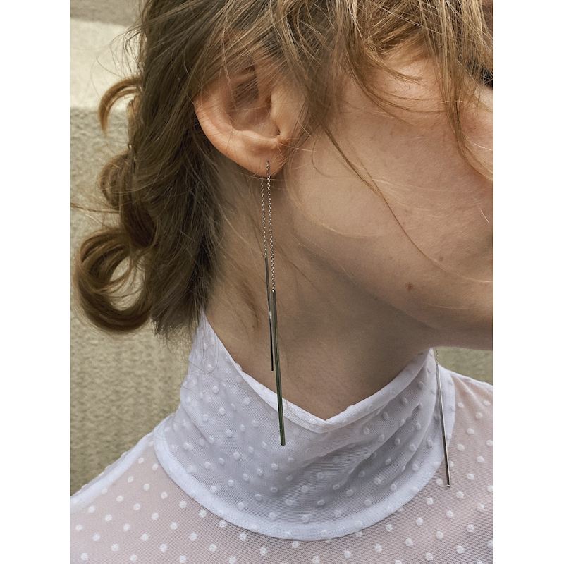 Thumbnail of Jewellery Earrings Long- Color Silver image