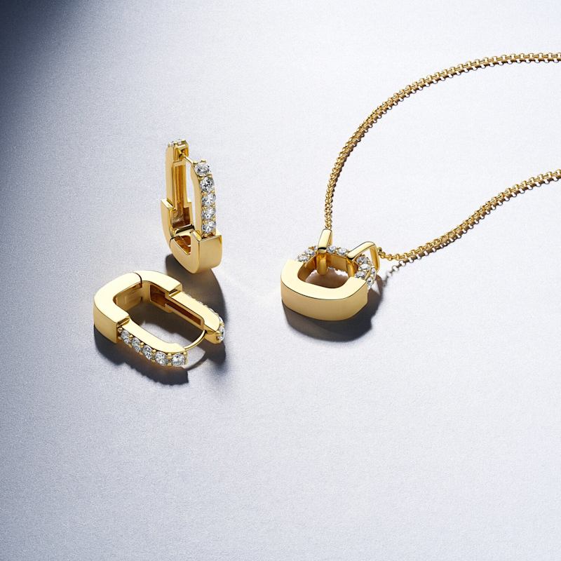 Thumbnail of Earrings Maratea With White Zirconia image
