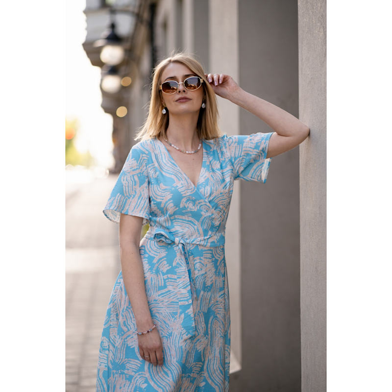viscose dress design UF-730 Baroque Woman Embroidered Suit and beading at the shoulders and sleeves. Design Stunning Dresses with Viscose
