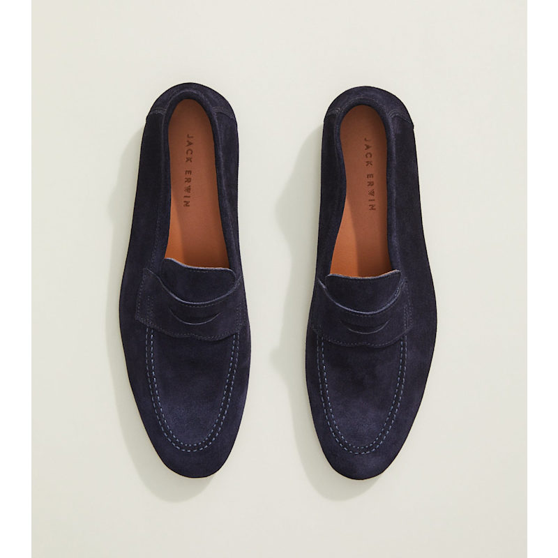 Thumbnail of Edward Penny Loafer - Brown Suede image