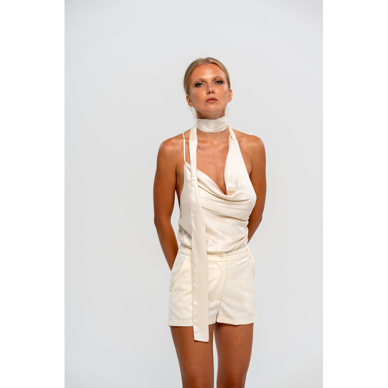 Thumbnail of Eira Bodysuit - Ivory image