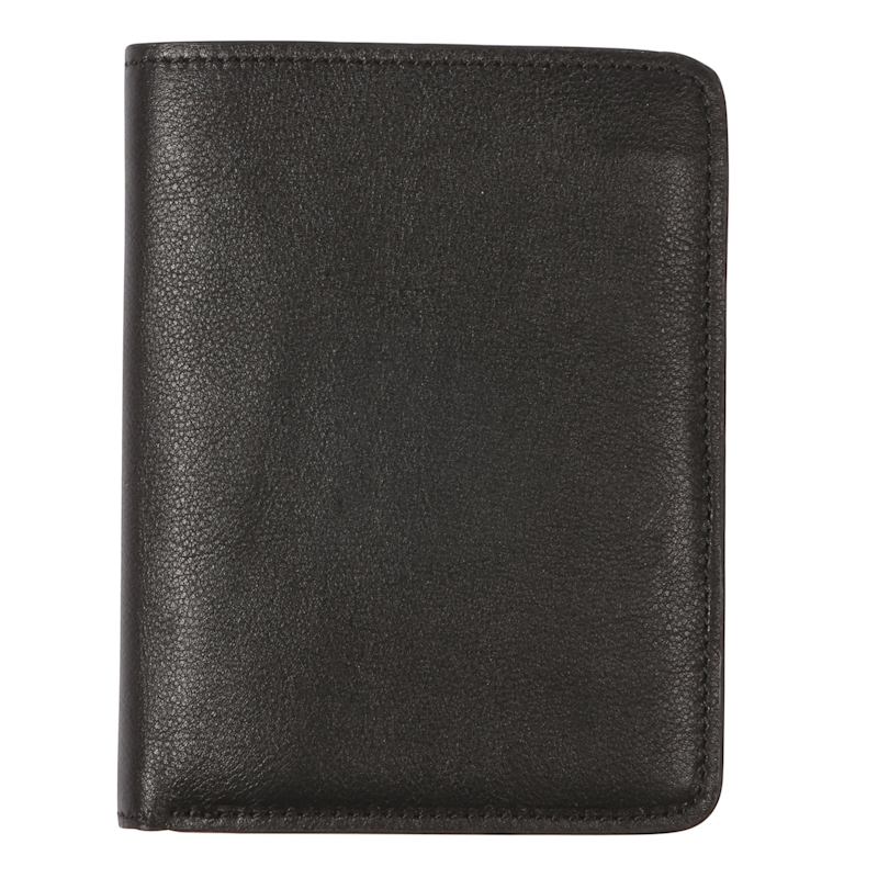 Thumbnail of Alma Leather Travel Wallet In Black image