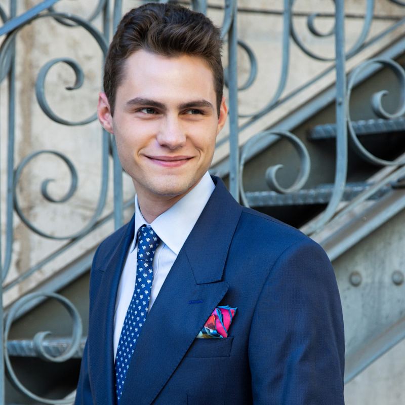 Thumbnail of 'Break Away' Cycling Silk Pocket Square. Full-Size. image