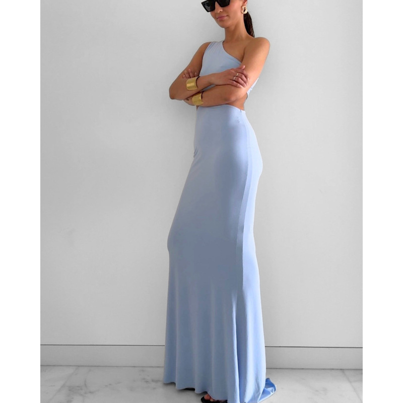 Elara Maxi Dress - One Size - Baby Blue | ALOMA STUDIO | Wolf & Badger