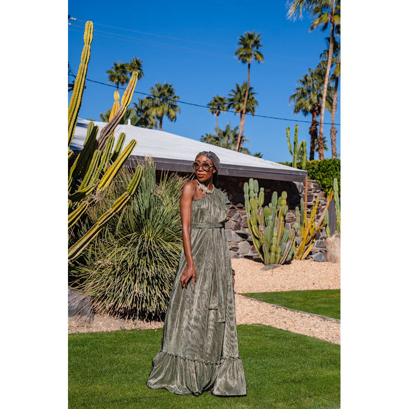 womens floral maxi dresses O'Neill Women's Lillie Maxi Dress Tapioca / XS