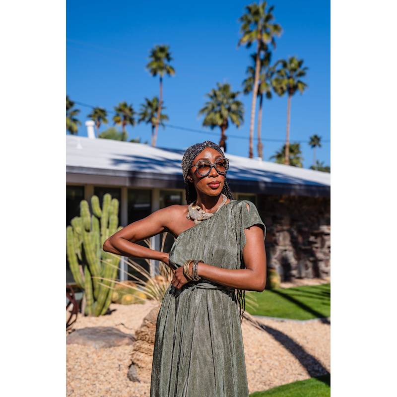floral maxi dress nearby Natalia Blue Floral Printed Strapless Maxi Dress - XS Size - Women's Dresses