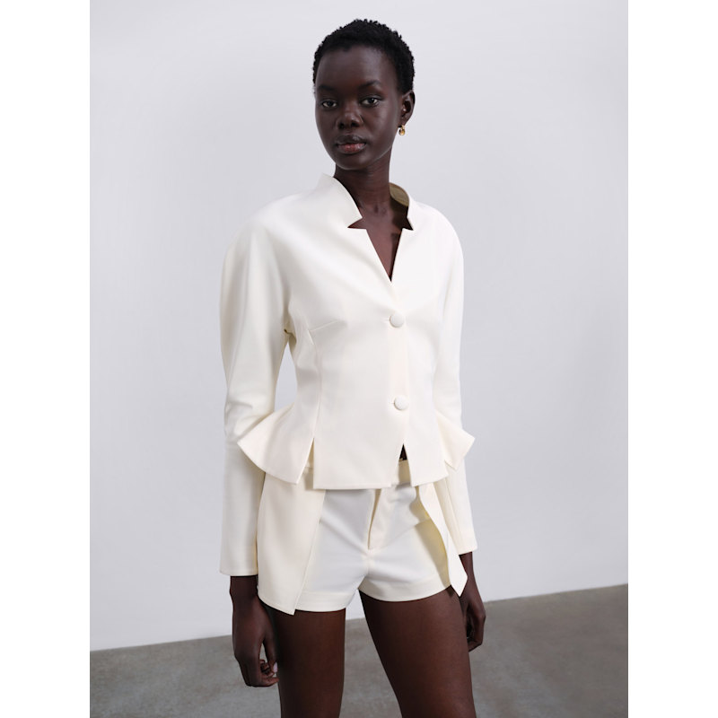 Thumbnail of Elen Sculpt Blazer / Cream image