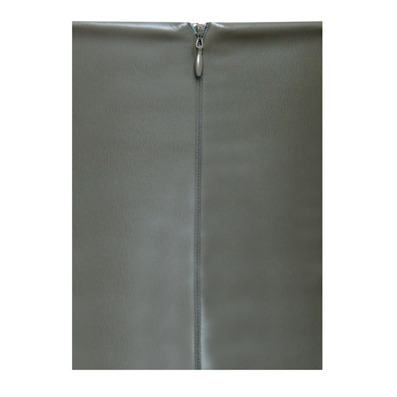 Eliana Olive Vegan Leather Dress | Miss Circle New York | Wolf & Badger