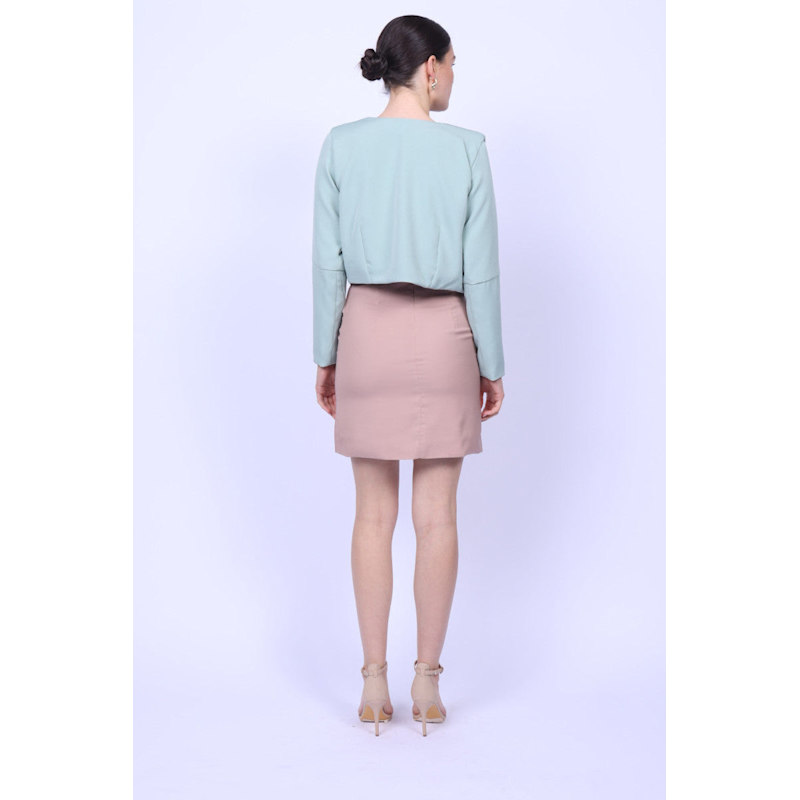 Thumbnail of Ella Crop Jacket-Sage image