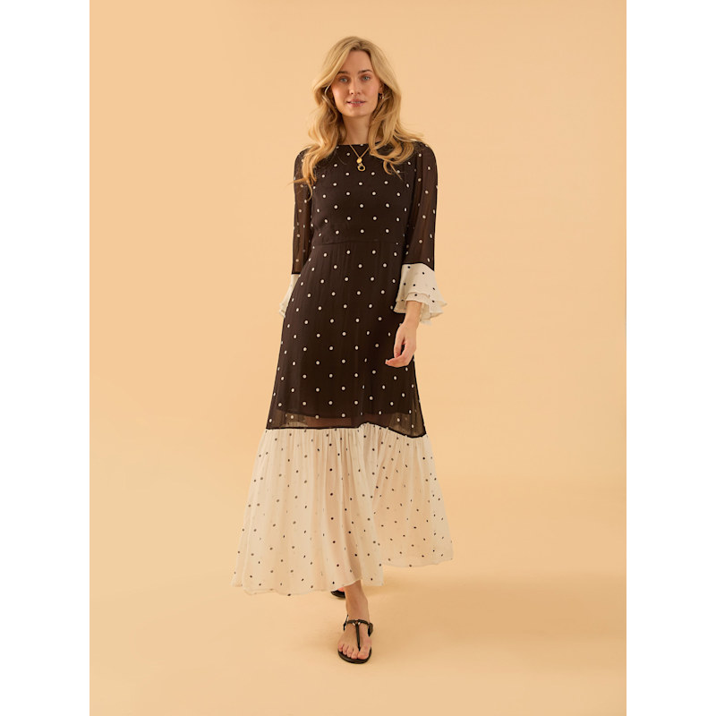 Thumbnail of Ella Spot Maxi Dress image