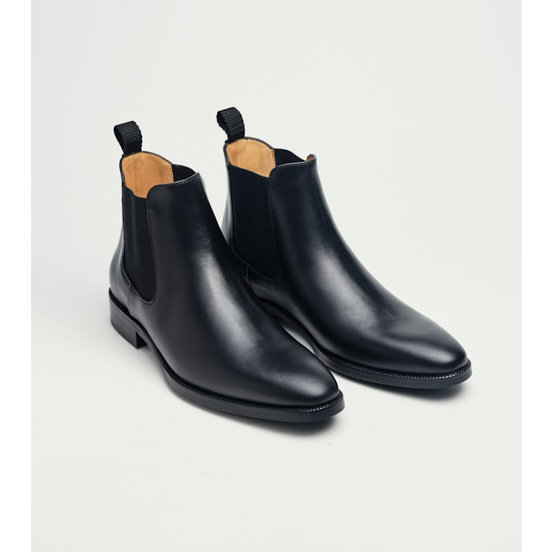 Thumbnail of Ellis Chelsea Boot - Black Full Grain image
