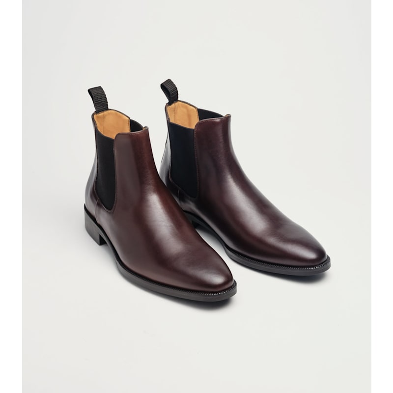 Thumbnail of Ellis Chelsea Boot - Black Full Grain image