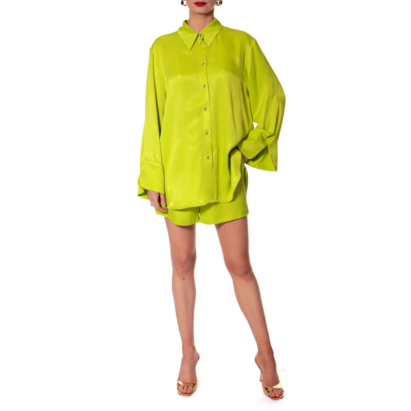 Thumbnail of Ellona Lime Green Shirt image