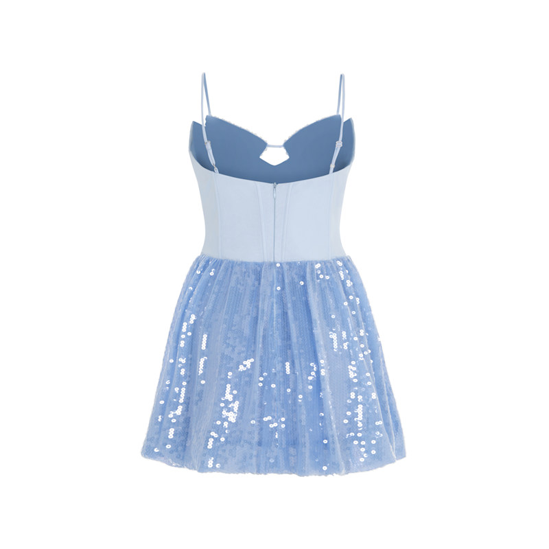 Herfetch Elsa Mini Dress - Blue