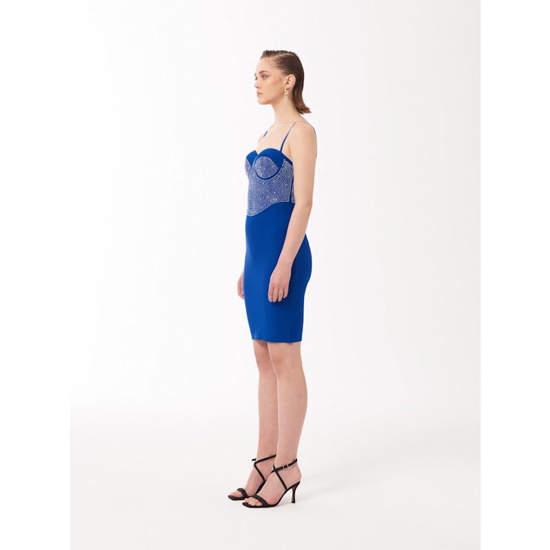 knee length dresses for ladies Bandage Mini Dress main image 1