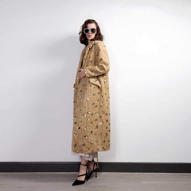 Thumbnail of Embellished Longline Coat image