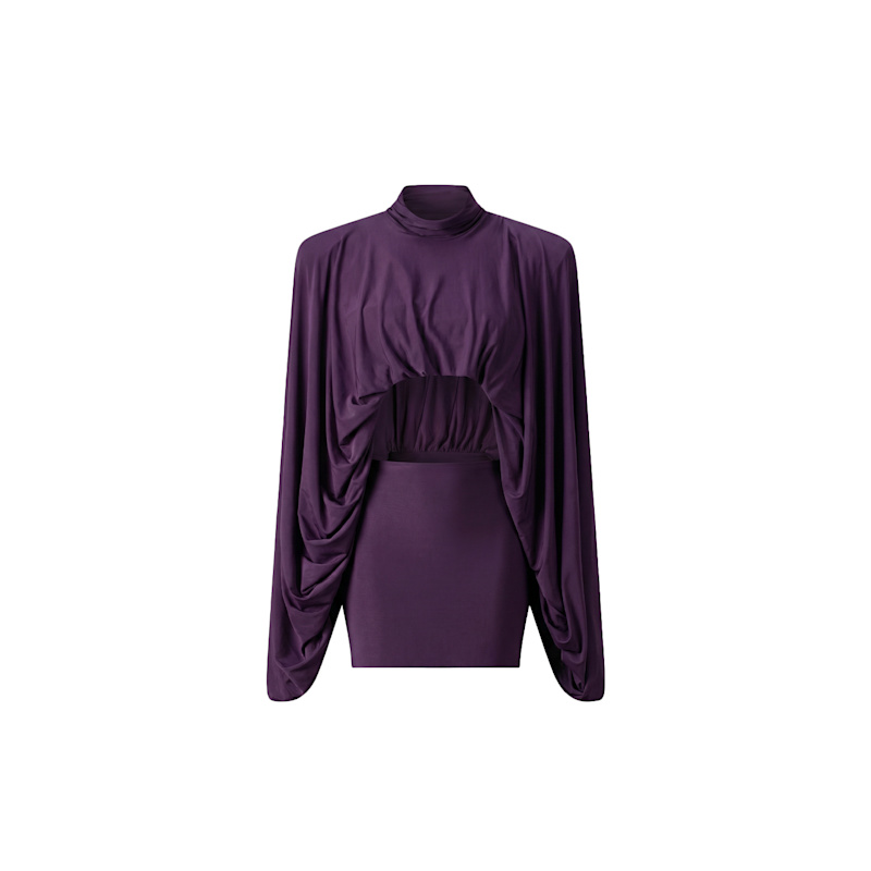 Thumbnail of Ember Mini Dress - Grape image