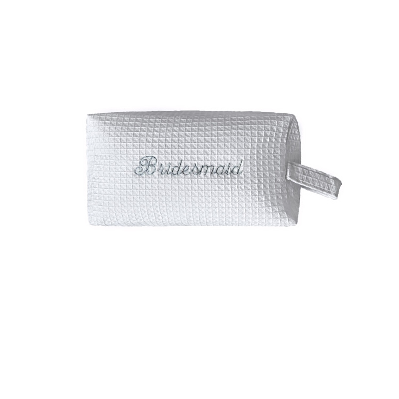 Thumbnail of Embroidered Bridesmaid Makeup Bag image