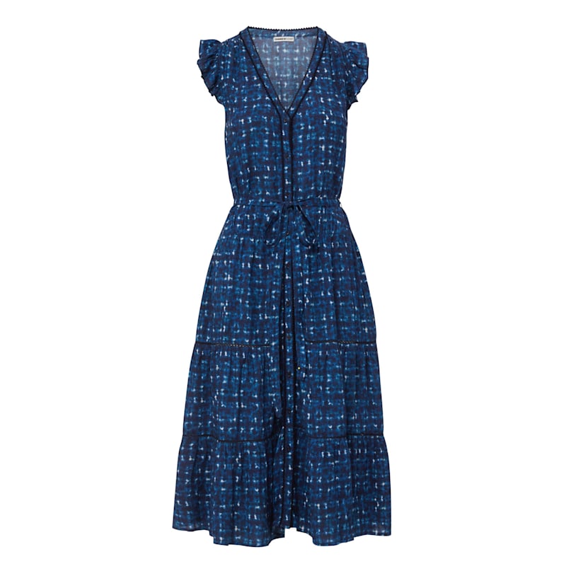 Emily Dress In Denim Noir | Change of Scenery | Wolf & Badger