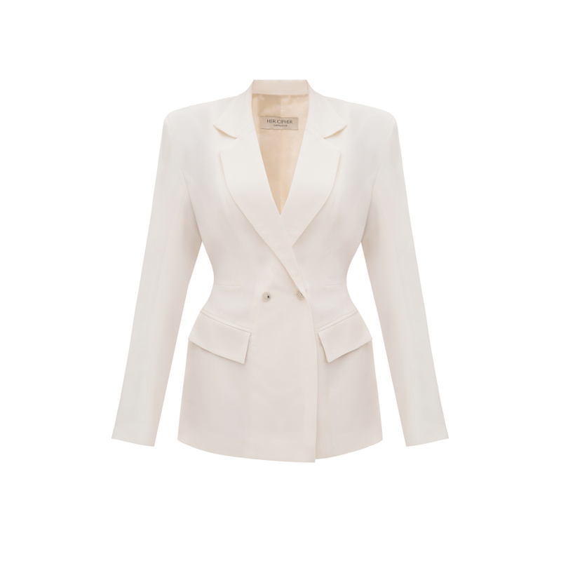 Thumbnail of Empire Blazer - Vanille image