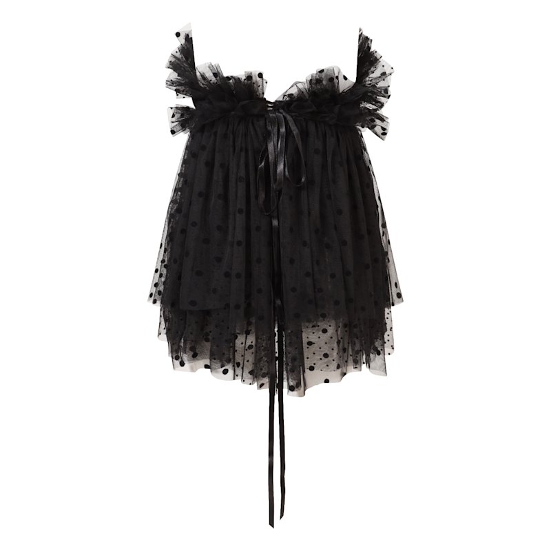 Thumbnail of Dakota Dotty Tulle Mini Dress image