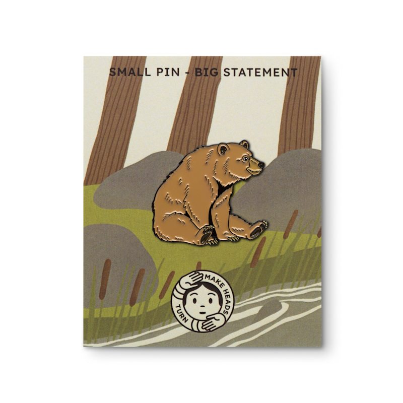 Thumbnail of Enamel Pin Bear image