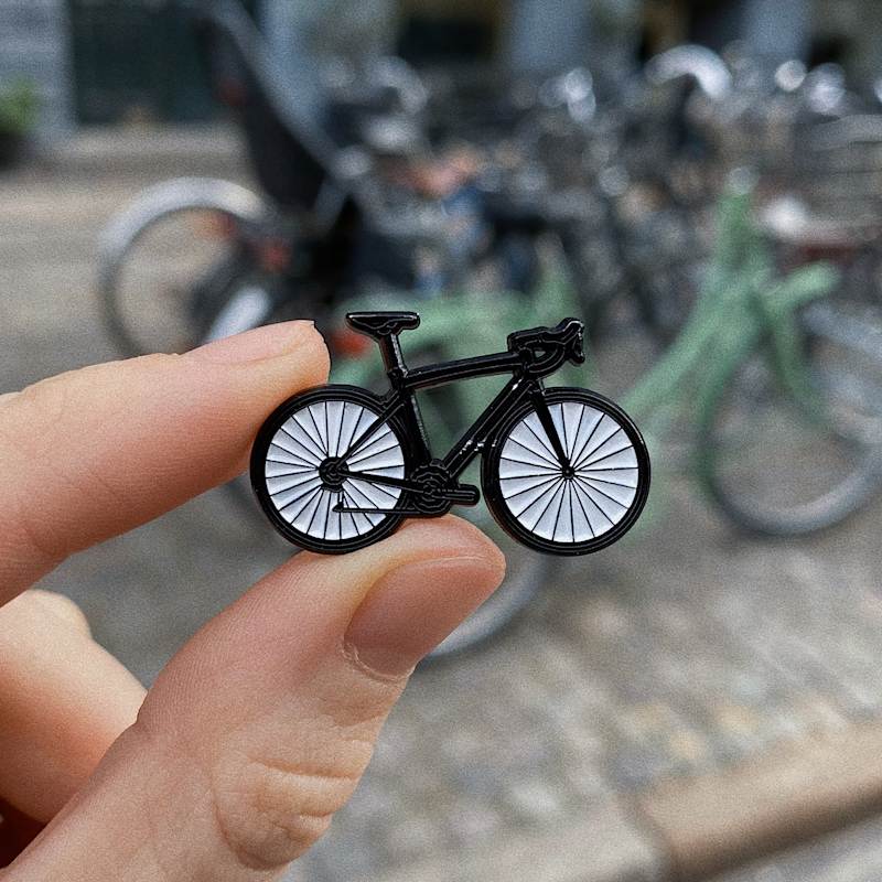 Thumbnail of Enamel Pin Bicycle image