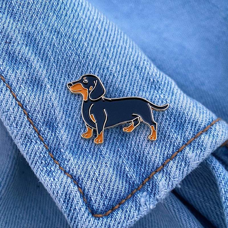 Thumbnail of Enamel Pin Dachshund image