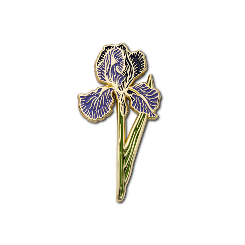 Thumbnail of Enamel Pin Iris image