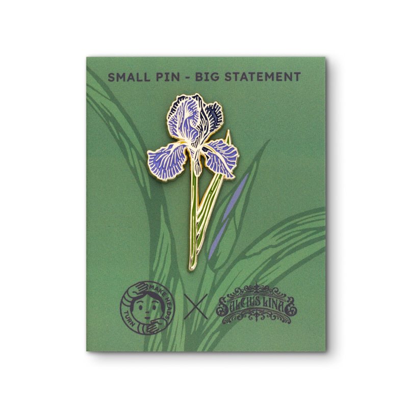 Thumbnail of Enamel Pin Iris image