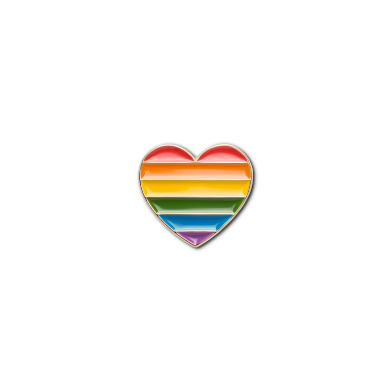 Thumbnail of Enamel Pin Pride Heart image