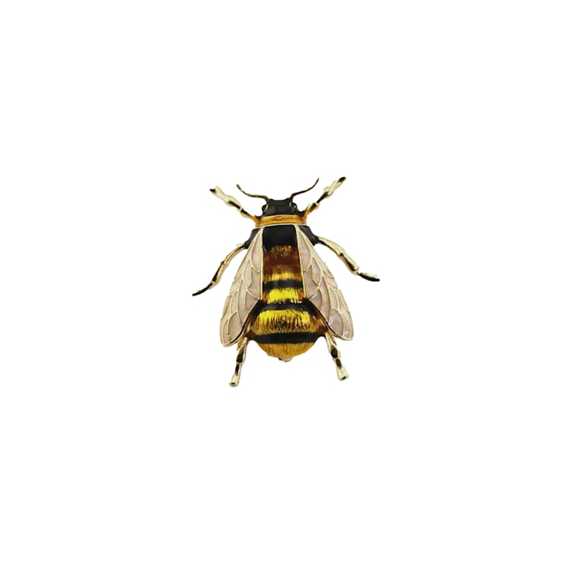 Thumbnail of Enamelled Bee Brooch image