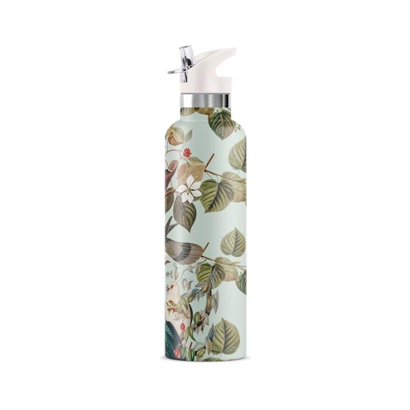 Thumbnail of Enchanting | Vintage Birds & Blossom Insulated Bottle image
