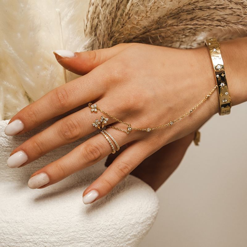 Thumbnail of Enchanting Flutterfly™ Premium Gold Vermeil Butterfly Ring image