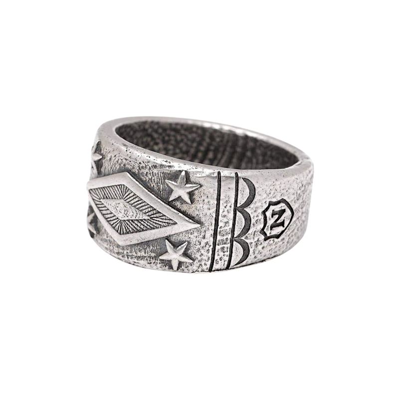 Thumbnail of Engraved Vintage Sterling Silver Ring image