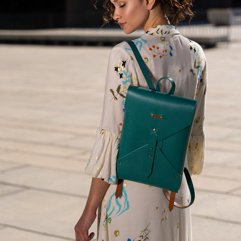 Thumbnail of Envelope Backpack - Taupe image