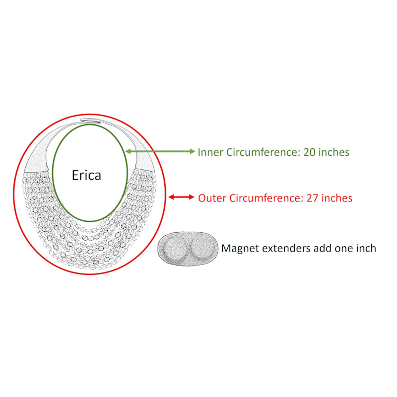 Thumbnail of Erica Summer White Necklace image