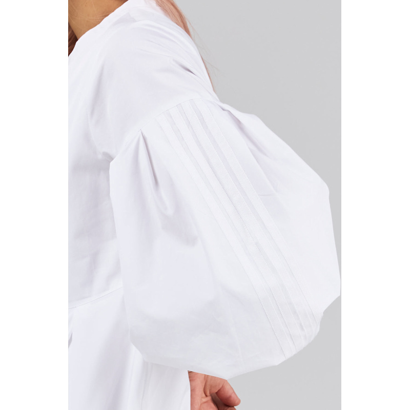 Thumbnail of Eris Balloon Sleeve Dress - White image