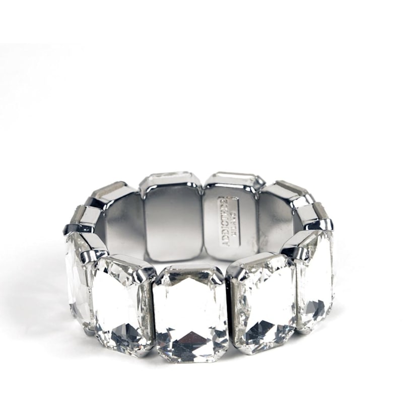 Thumbnail of Ester Bracalet Silver Plated With Natural Crystals image