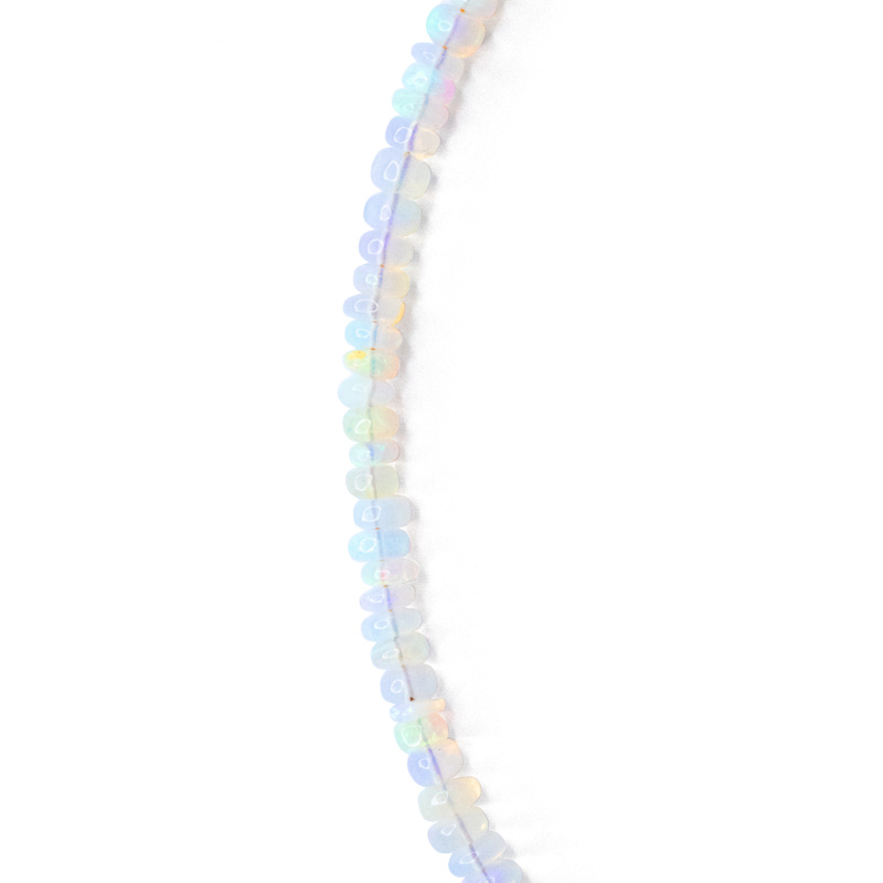 Thumbnail of Ethiopian White Opal Necklace image