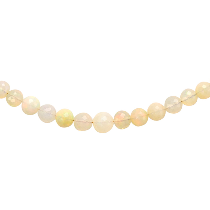 Thumbnail of Ethiopian Opal Round Bead Necklace image