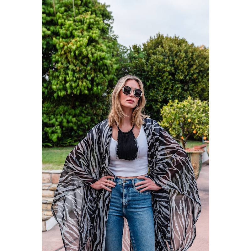 Thumbnail of Etosha Kimono In Noir image